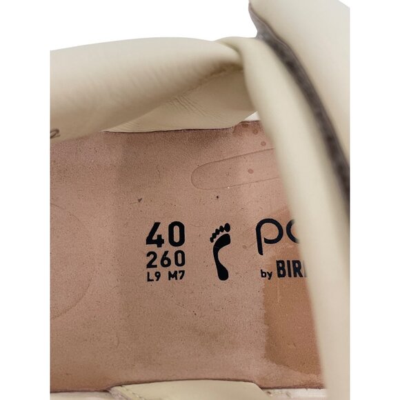 Papillio Birkenstock Womens Beige Platform Sandals Size 40 EU L9 M7 Portugal - Picture 4 of 7